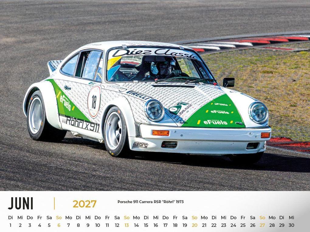 Weitere Ansicht: Porsche im Rennsport Kalender 2027 | Frank Pommer