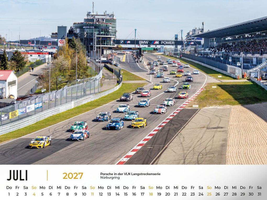 Weitere Ansicht: Porsche im Rennsport Kalender 2027 | Frank Pommer