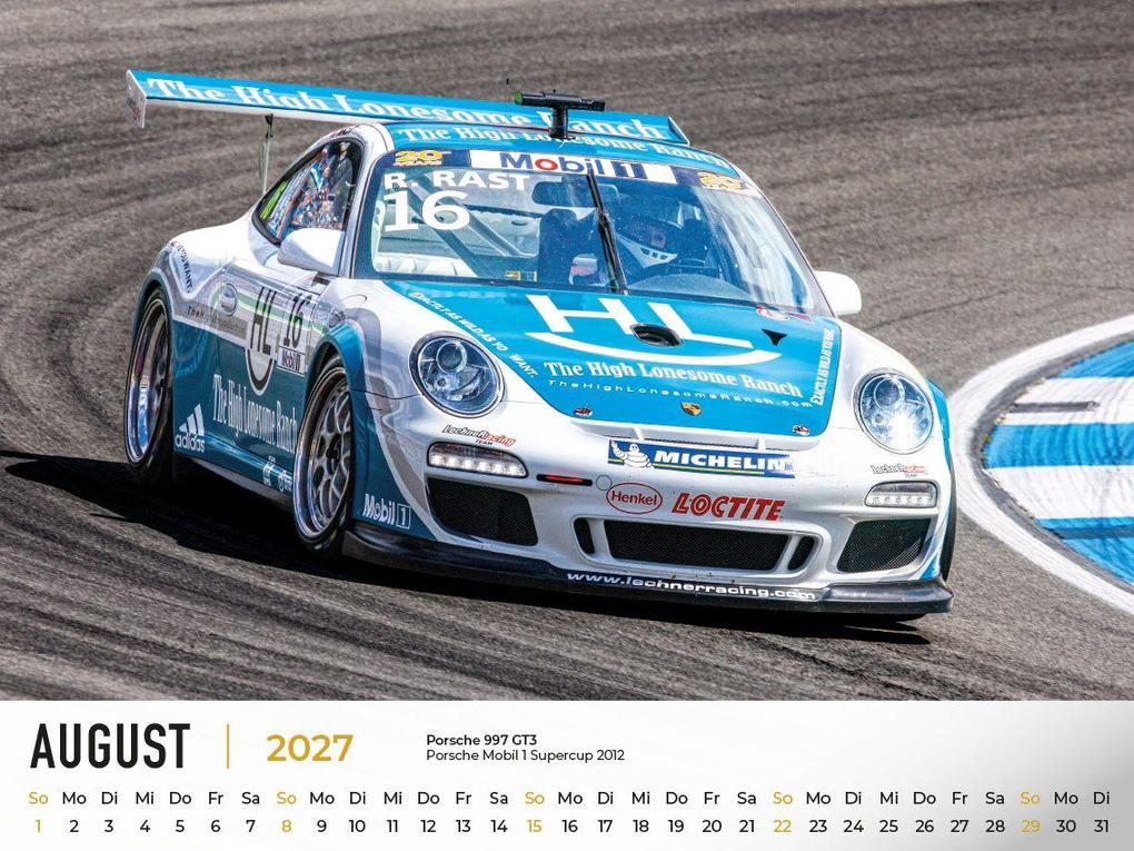 Weitere Ansicht: Porsche im Rennsport Kalender 2027 | Frank Pommer