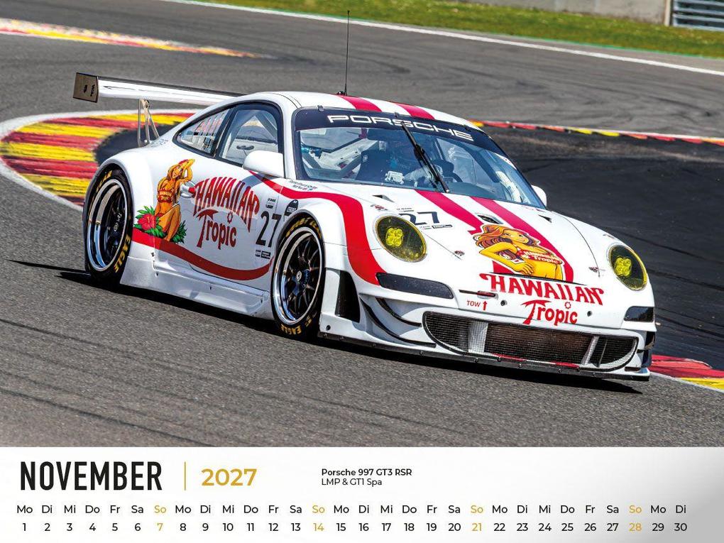 Weitere Ansicht: Porsche im Rennsport Kalender 2027 | Frank Pommer