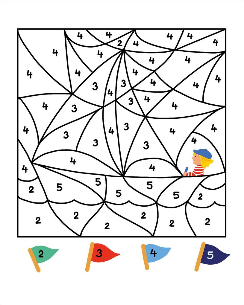 Weitere Ansicht: Malen nach Zahlen Mini - Fahrzeuge