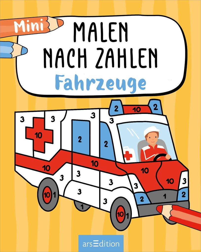 Weitere Ansicht: Malen nach Zahlen Mini - Fahrzeuge