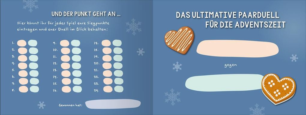 Weitere Ansicht: Das ultimative Adventsduell für Paare. 24 Spiele - 1 Gewinner