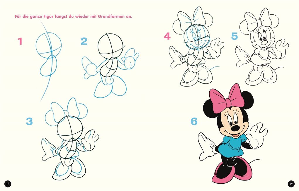 Weitere Ansicht: Disney. So zeichnest du deine Lieblingscharaktere