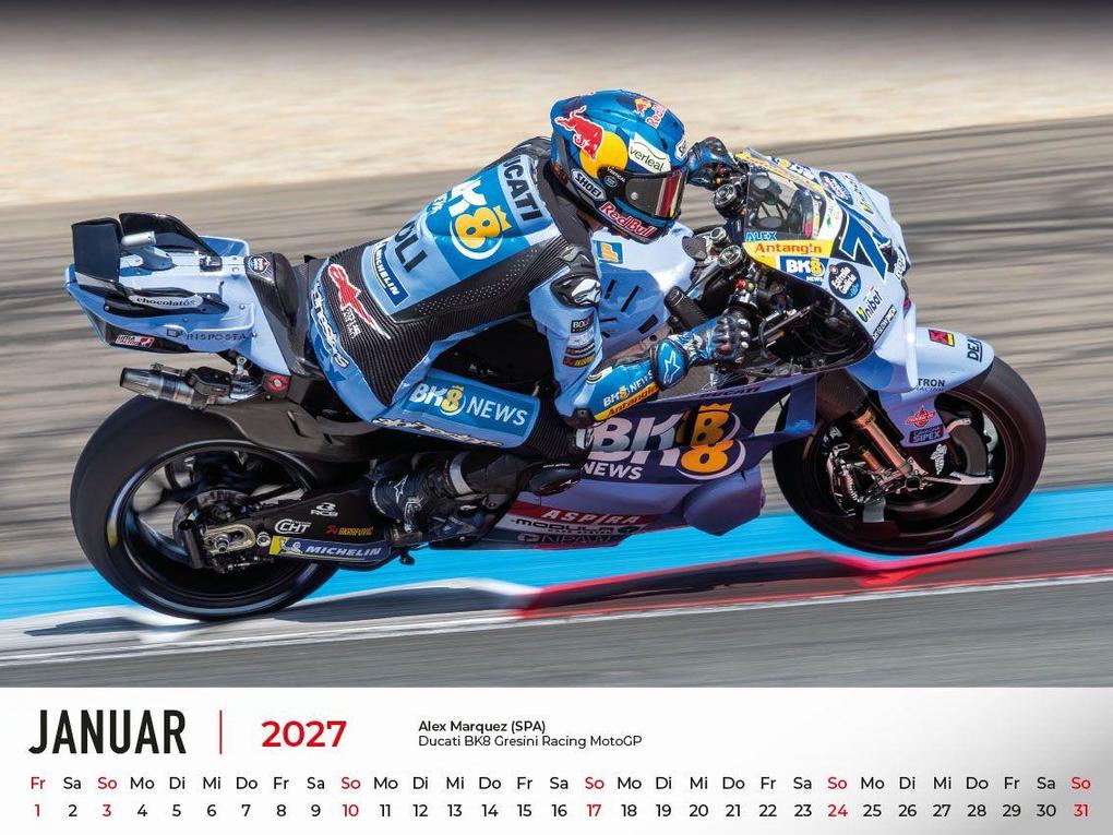 Weitere Ansicht: Motorrad Grand Prix Kalender 2027 | Frank Pommer