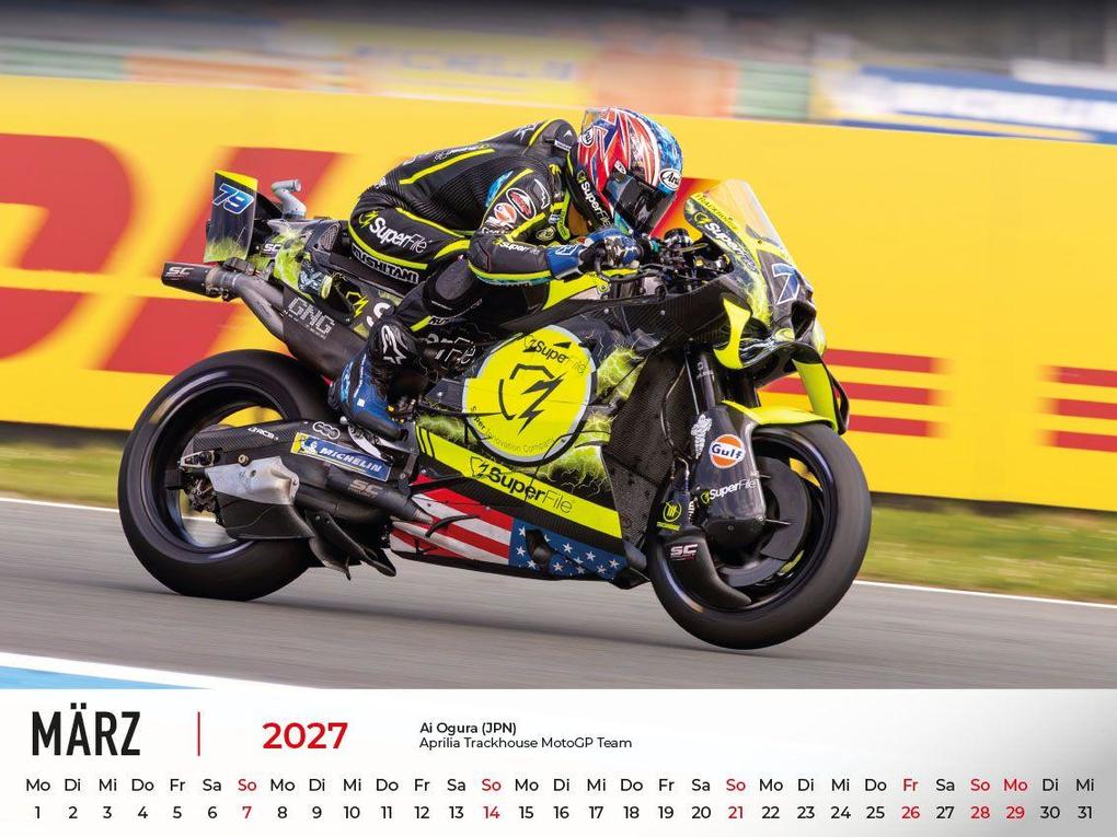 Weitere Ansicht: Motorrad Grand Prix Kalender 2027 | Frank Pommer