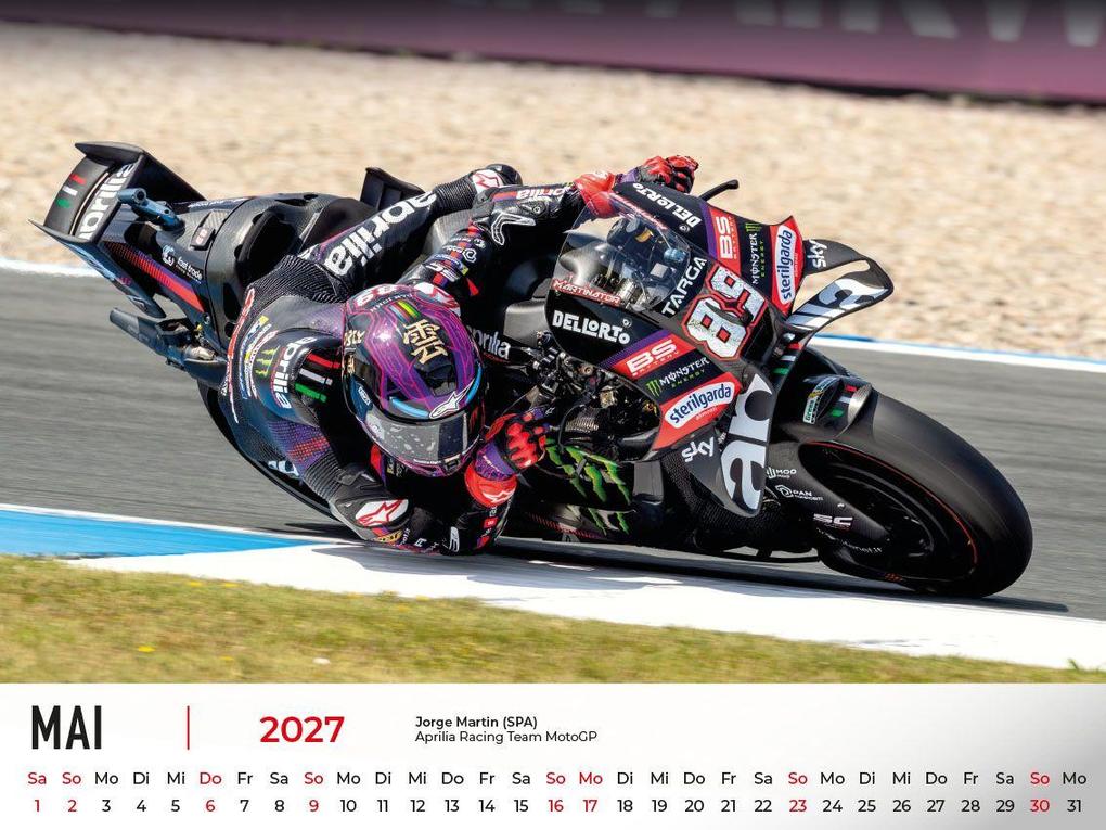 Weitere Ansicht: Motorrad Grand Prix Kalender 2027 | Frank Pommer