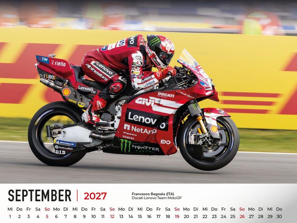 Weitere Ansicht: Motorrad Grand Prix Kalender 2027 | Frank Pommer