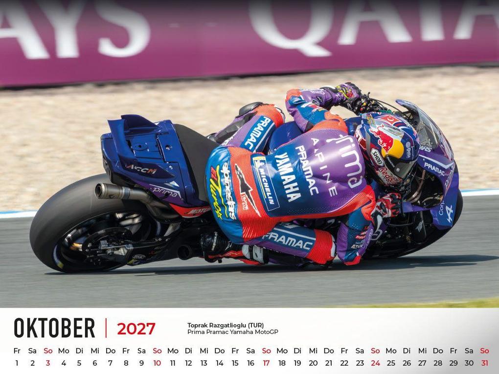 Weitere Ansicht: Motorrad Grand Prix Kalender 2027 | Frank Pommer