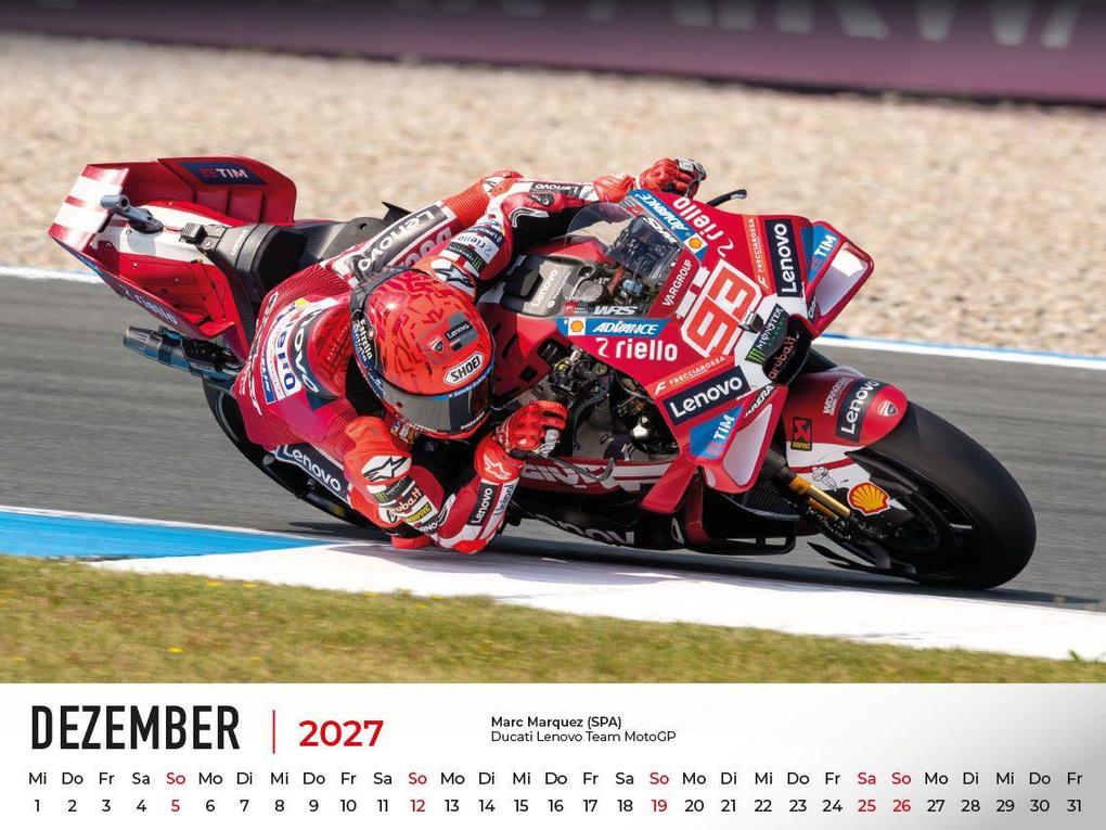 Weitere Ansicht: Motorrad Grand Prix Kalender 2027 | Frank Pommer