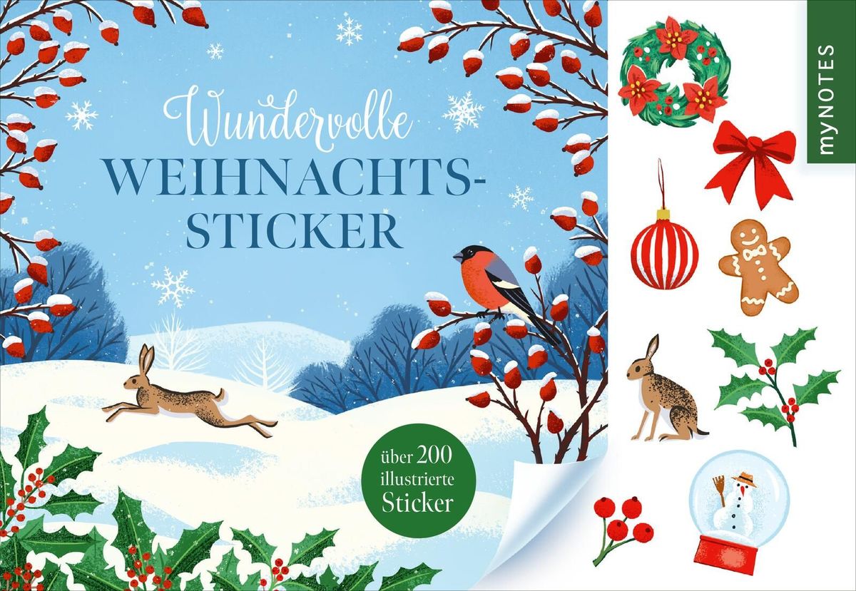 Weitere Ansicht: Wundervolle Weihnachtssticker