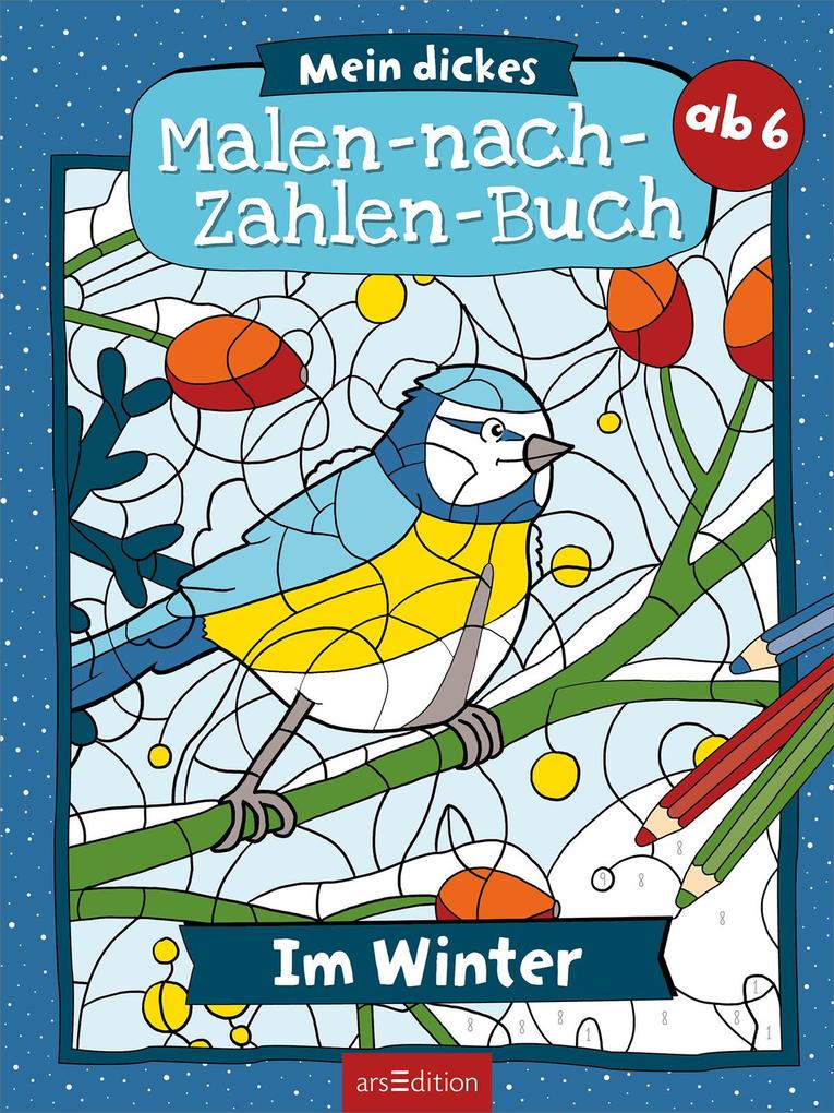 Weitere Ansicht: Mein dickes Malen-nach-Zahlen-Buch - Im Winter