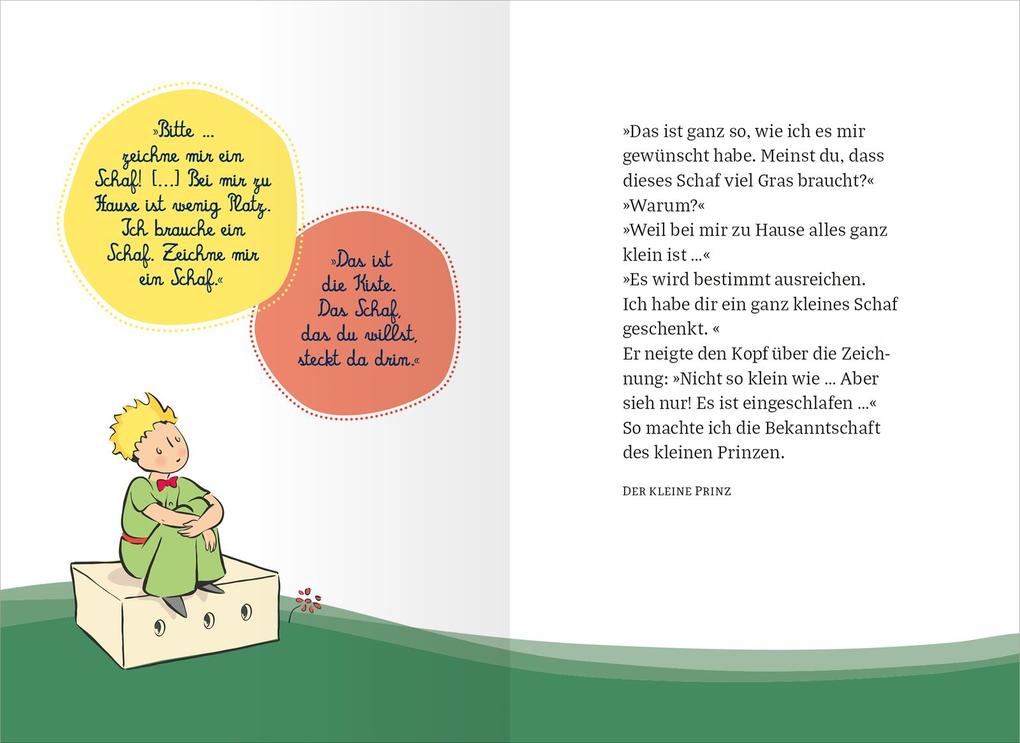 Weitere Ansicht: Der Kleine Prinz. Von mir für dich