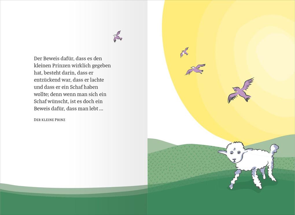 Weitere Ansicht: Der Kleine Prinz. Von mir für dich