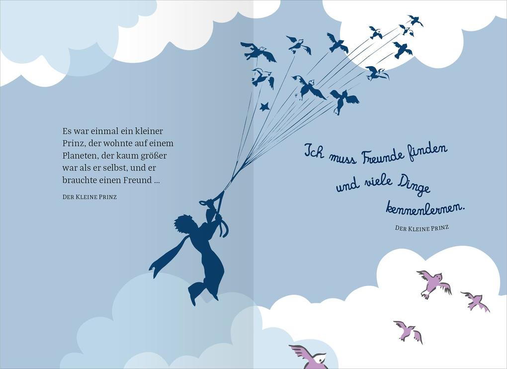Weitere Ansicht: Der Kleine Prinz. Von mir für dich