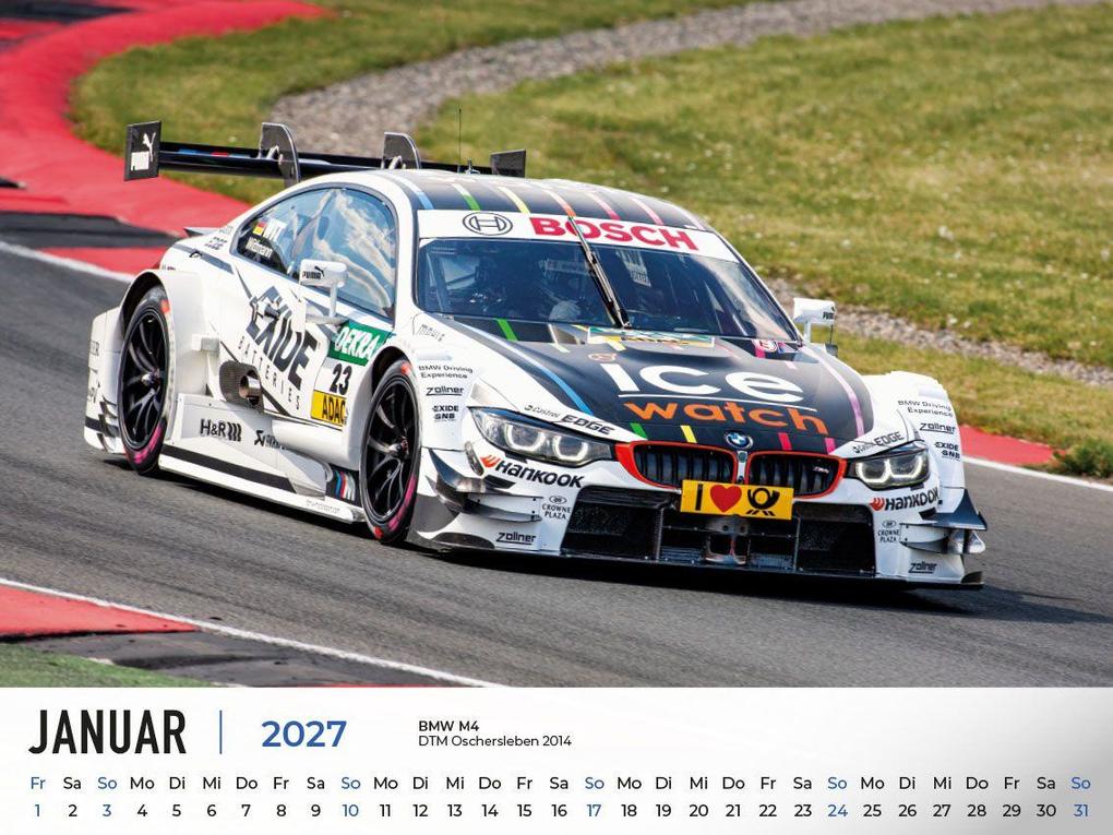 Weitere Ansicht: BMW im Rennsport Kalender 2027 | Frank Pommer