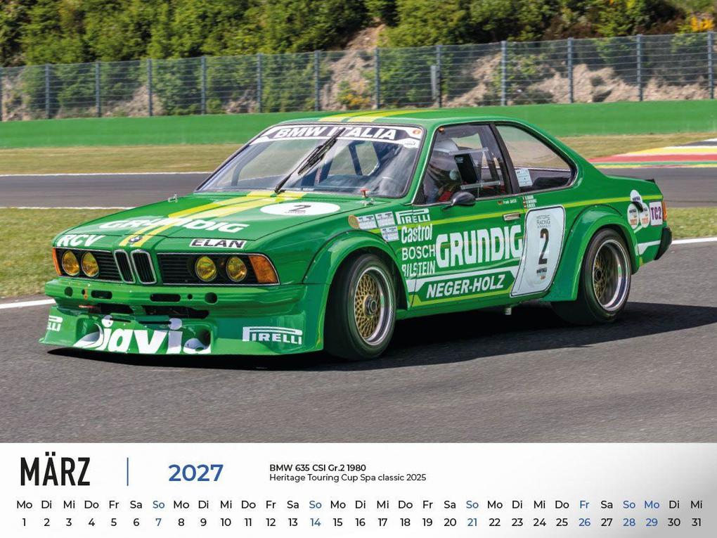 Weitere Ansicht: BMW im Rennsport Kalender 2027 | Frank Pommer