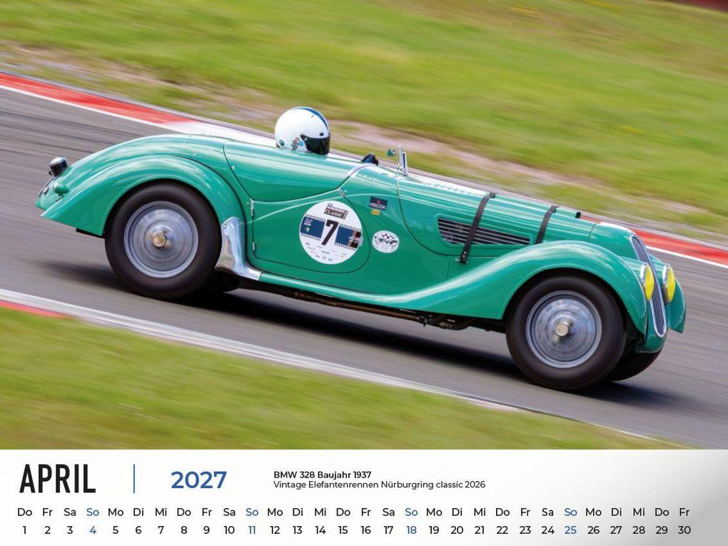 Weitere Ansicht: BMW im Rennsport Kalender 2027 | Frank Pommer