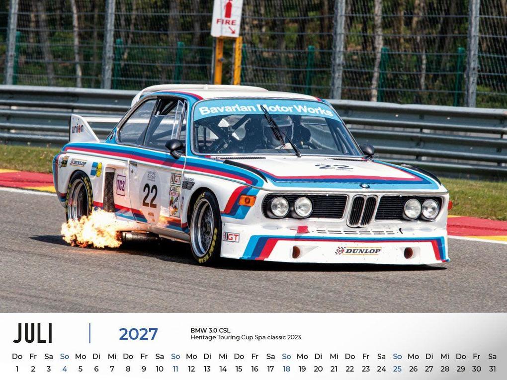 Weitere Ansicht: BMW im Rennsport Kalender 2027 | Frank Pommer