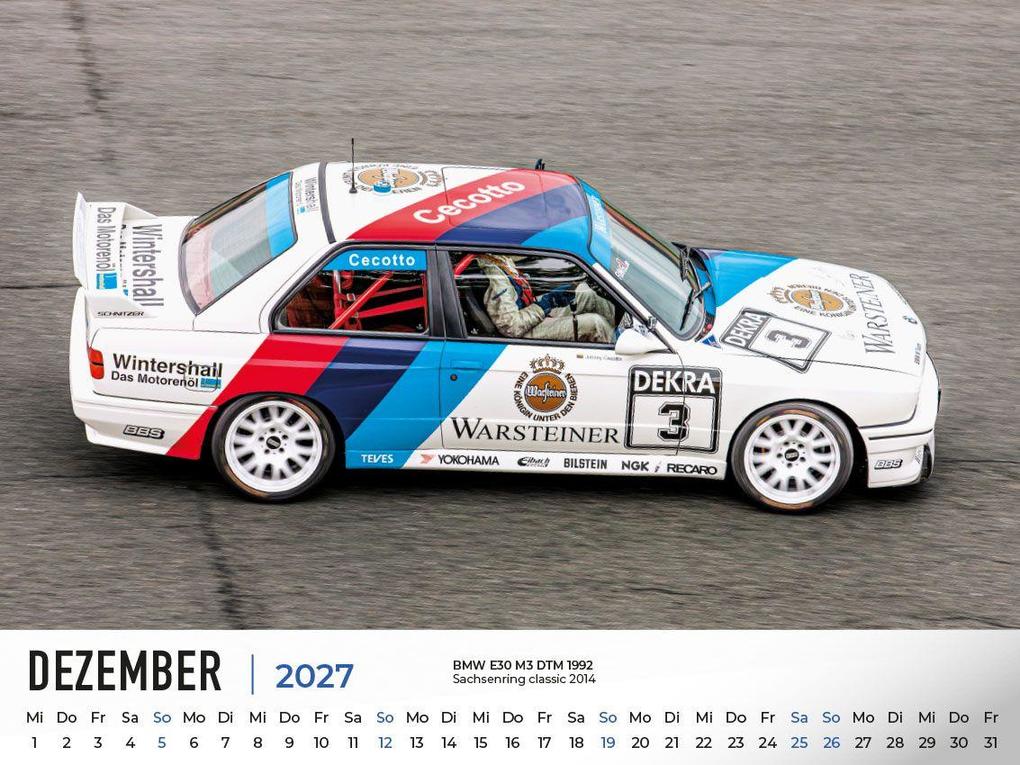 Weitere Ansicht: BMW im Rennsport Kalender 2027 | Frank Pommer