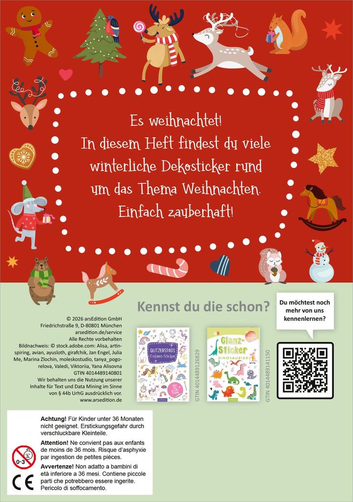 Weitere Ansicht: Weihnachtssticker