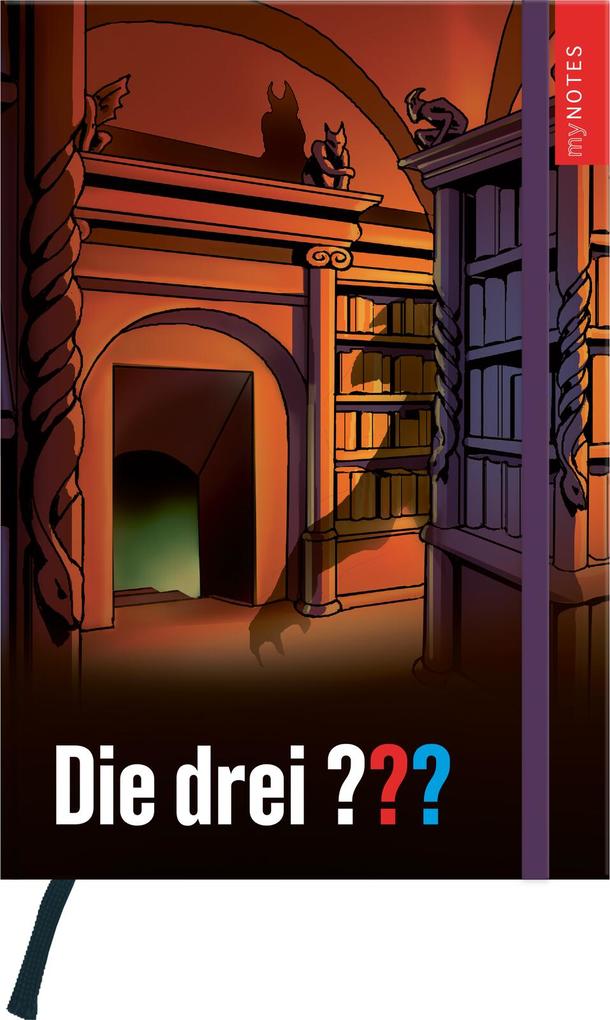 Weitere Ansicht: myNOTES Papeterie: Notizbuch A5 Die drei ??? - Die geheime Treppe