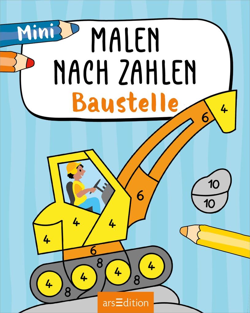 Weitere Ansicht: Malen nach Zahlen Mini - Baustelle