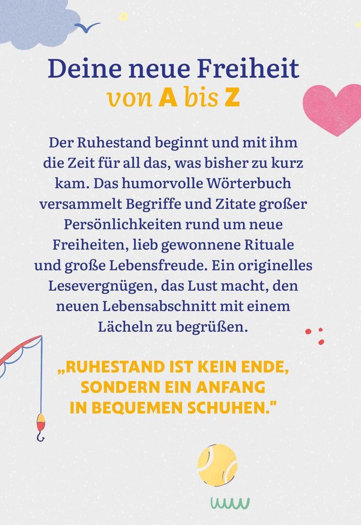 Weitere Ansicht: Wörterbuch für den Ruhestand
