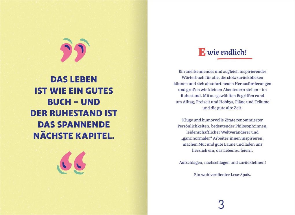 Weitere Ansicht: Wörterbuch für den Ruhestand