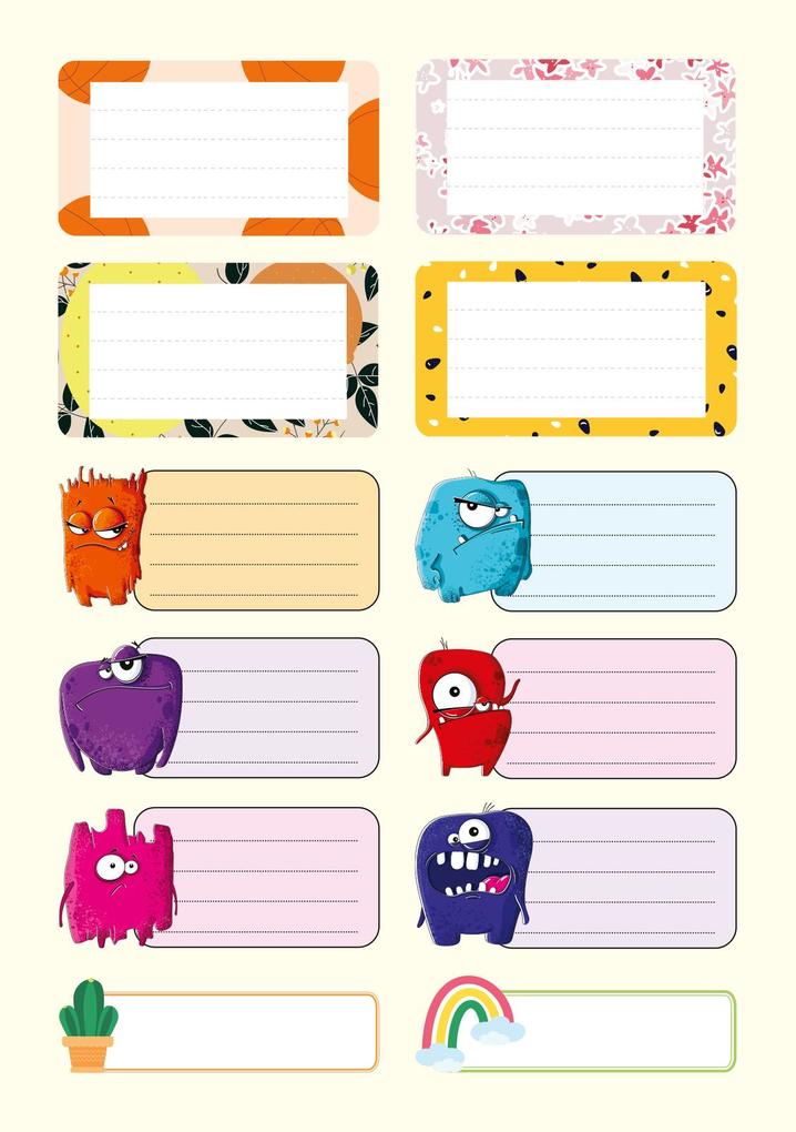 Weitere Ansicht: Schulspaßsticker - Back to School