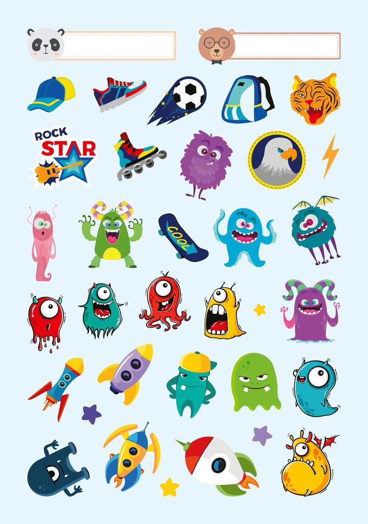 Weitere Ansicht: Schulspaßsticker - Back to School