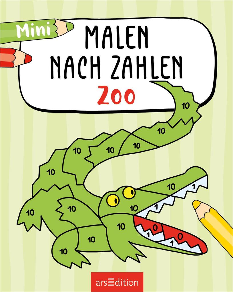 Weitere Ansicht: Malen nach Zahlen Mini - Zoo