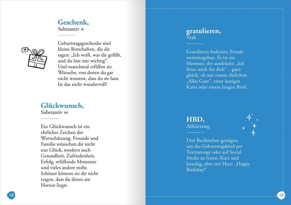 Weitere Ansicht: Geburtstag (Substantiv, m)