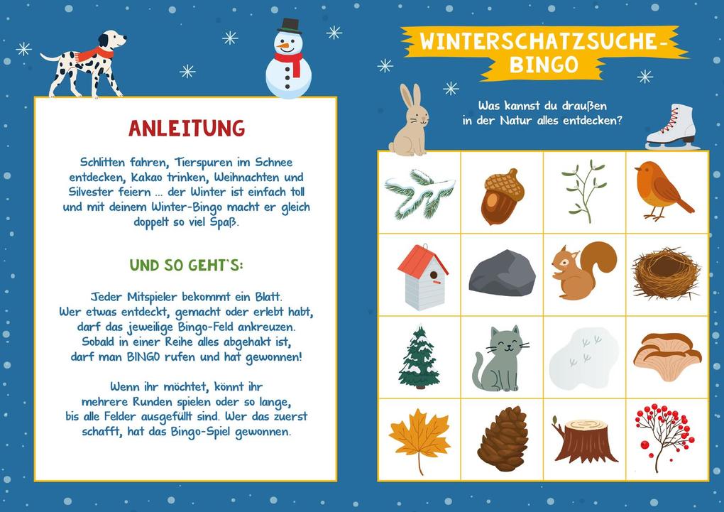 Weitere Ansicht: Winter-Bingo