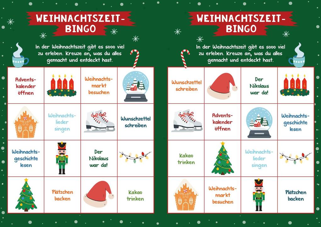 Weitere Ansicht: Winter-Bingo