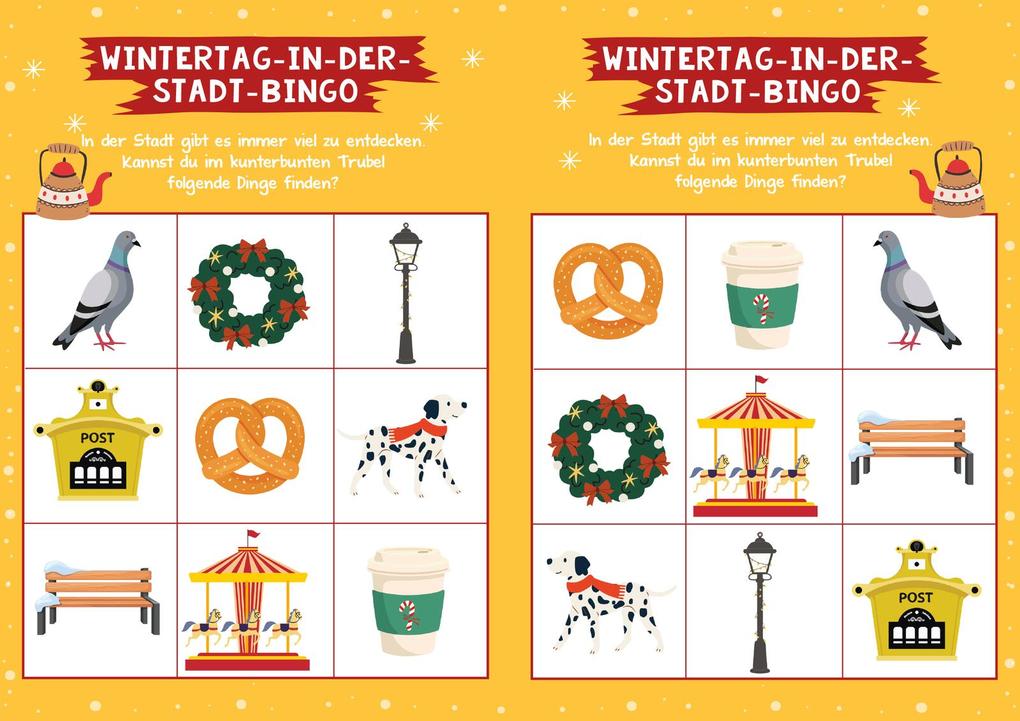 Weitere Ansicht: Winter-Bingo