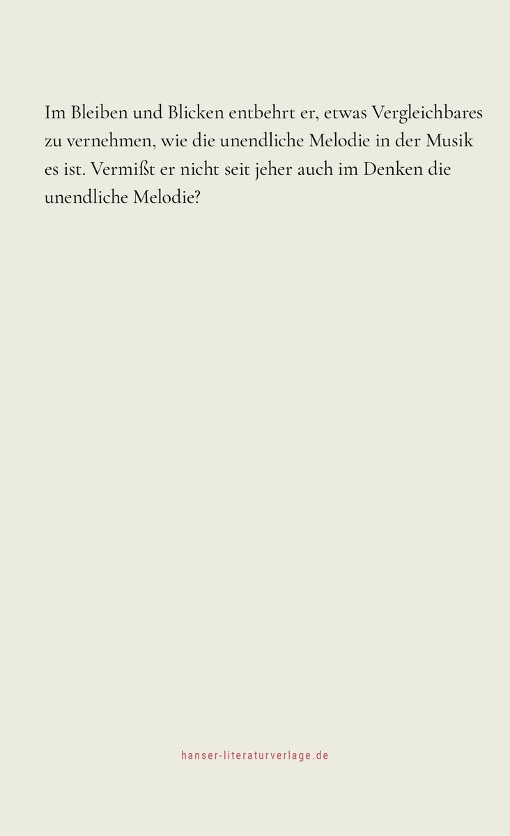 Weitere Ansicht: Bleiben und Blicken | Botho Strauß