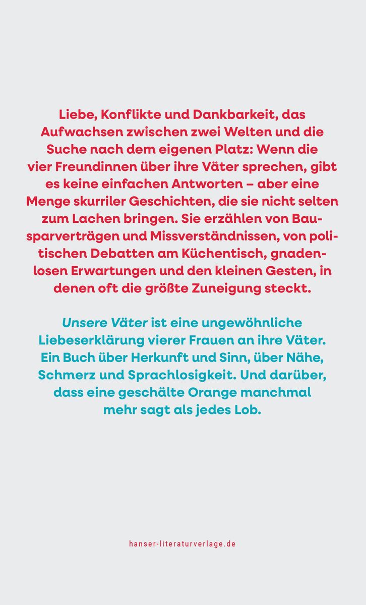 Weitere Ansicht: Unsere Väter | Natalie Amiri, Minu Barati, Shila Behjat, Düzen Tekkal