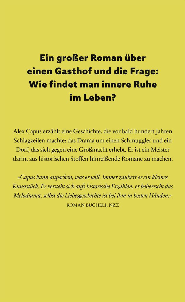 Weitere Ansicht: Querfeldein | Alex Capus