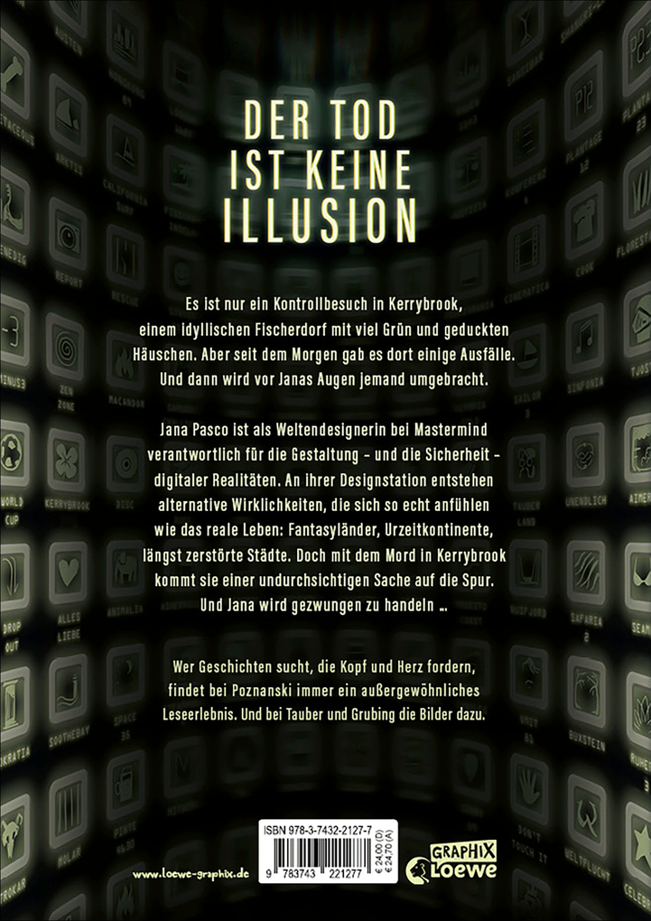 Weitere Ansicht: Cryptos - Die Graphic Novel | Ursula Poznanski, Christopher Tauber