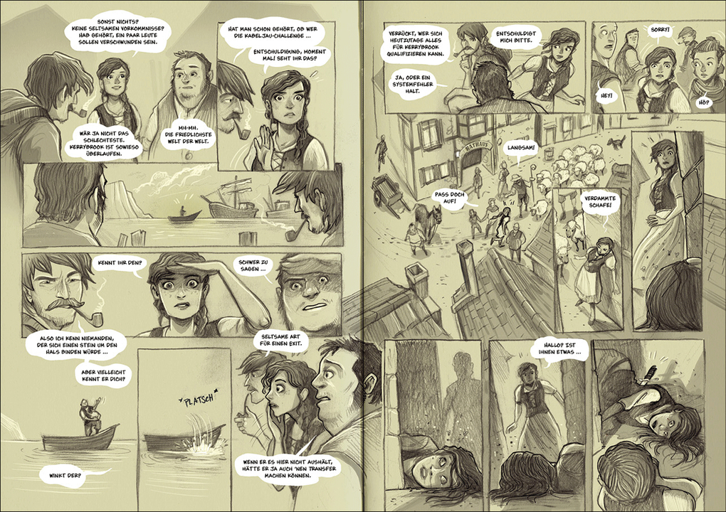 Weitere Ansicht: Cryptos - Die Graphic Novel | Ursula Poznanski, Christopher Tauber