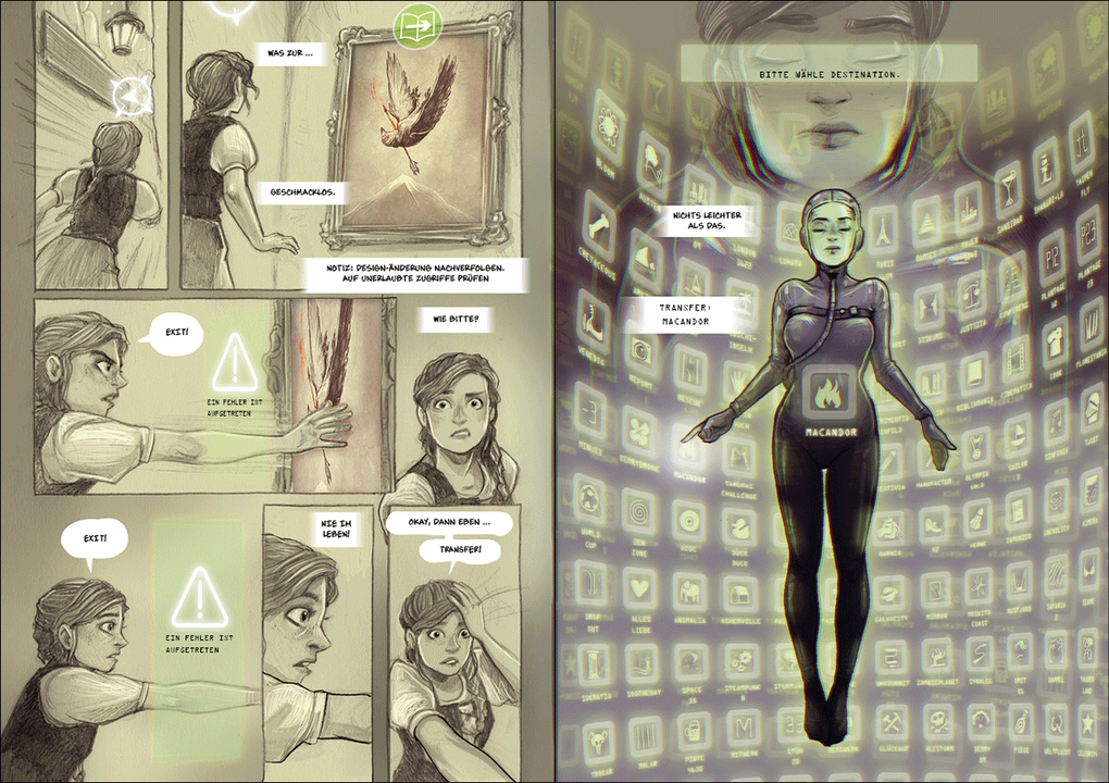 Weitere Ansicht: Cryptos - Die Graphic Novel | Ursula Poznanski, Christopher Tauber