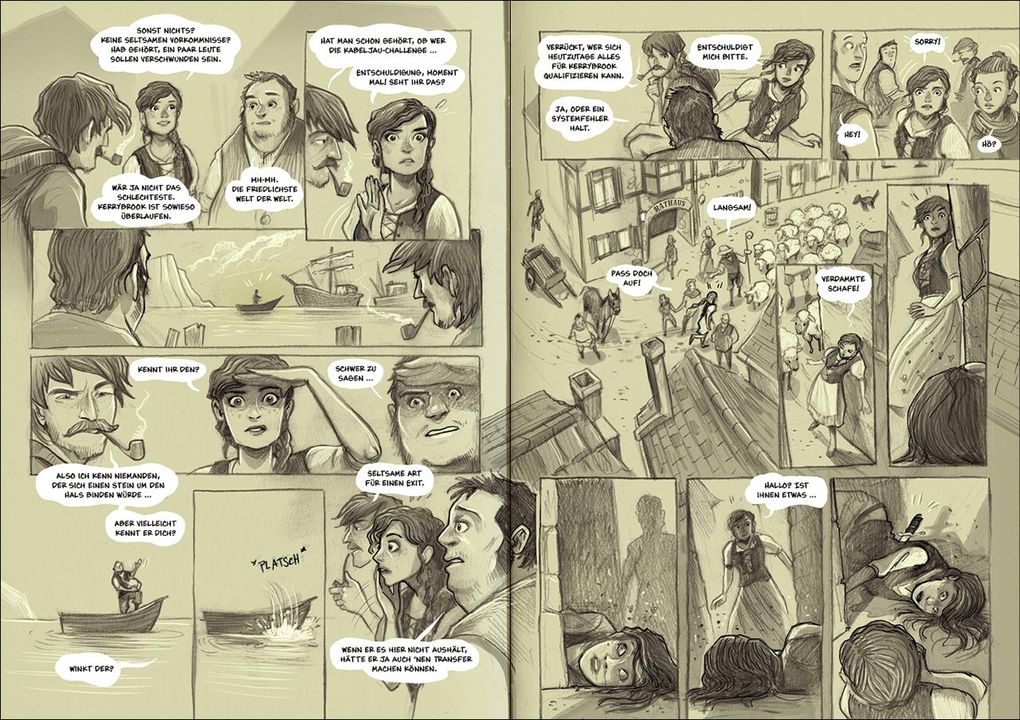 Weitere Ansicht: Cryptos - Die Graphic Novel | Ursula Poznanski, Christopher Tauber