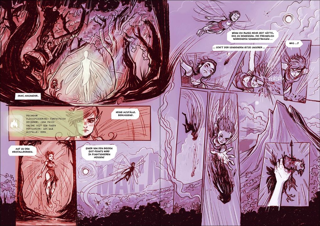 Weitere Ansicht: Cryptos - Die Graphic Novel | Ursula Poznanski, Christopher Tauber