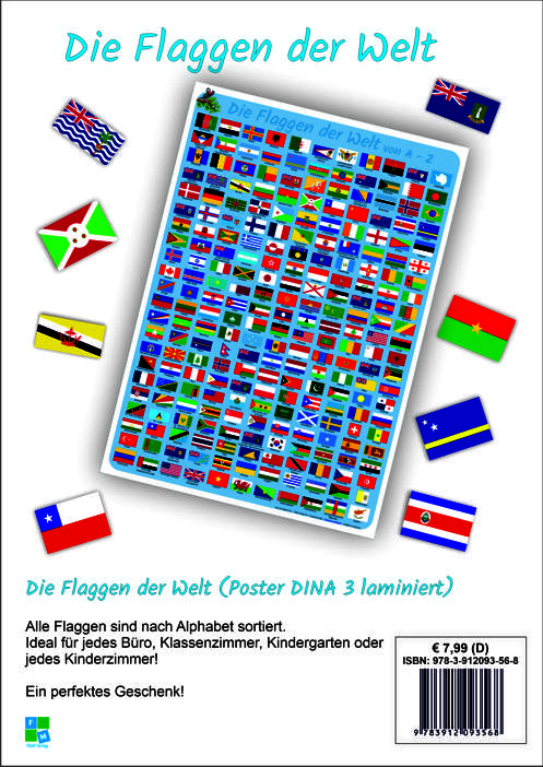 Weitere Ansicht: Die Flaggen der Welt von A-Z | Helga Momm