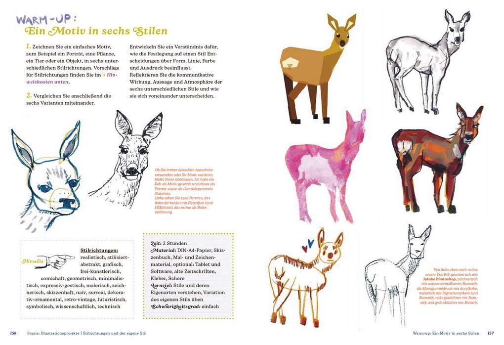Weitere Ansicht: Die Grundlagen der Illustration | Roberta Bergmann