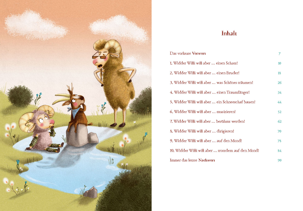 Weitere Ansicht: Widder Willi will aber noch eine Geschichte | Romy Pohl