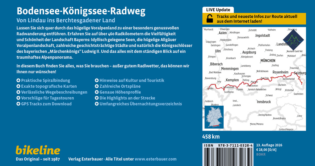 Weitere Ansicht: Bodensee-Königssee-Radweg