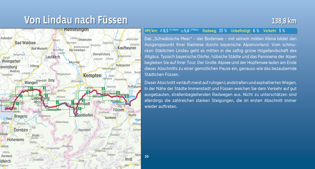 Weitere Ansicht: Bodensee-Königssee-Radweg