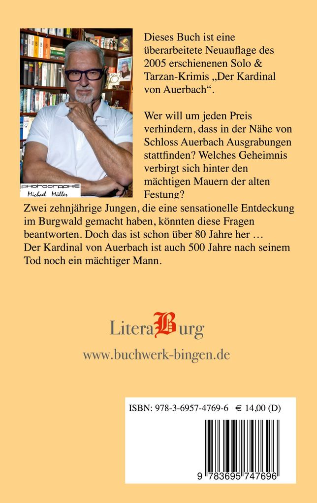 Weitere Ansicht: Die Rache des Kardinals | Manfred H. Krämer